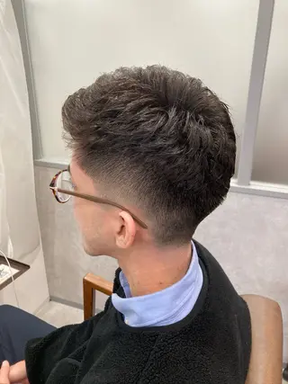 ショート パーマ メンズ パーマ職人 矢部絢一のヘアスタイル