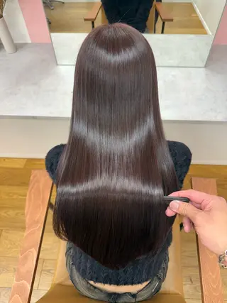 ロング カラー 吉田 裕太朗のヘアスタイル