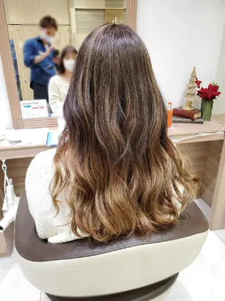 セミロング カラー カラー特化🔥中村 和貴<Ash津田沼>のヘアスタイル