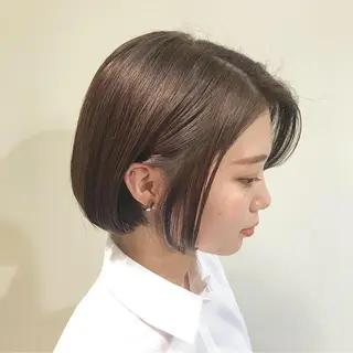 ショート ヘアアレンジ 烏丸韓国ヘア🇰🇷 ayaka🎀のヘアスタイル