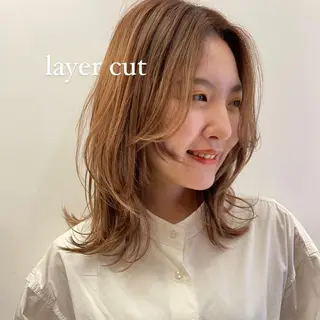 ミディアム ボブパーマ 🌷ヨシカワハナコのヘアスタイル