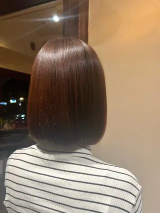 ミディアム まゆ/髪質改善 ストレート/スパ🫧のヘアスタイル