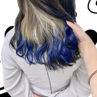 ロング カラー Rena✴︎トレンド ×スタンダードMIXのヘアスタイル