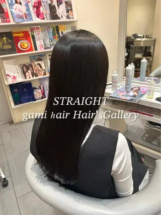 セミロング 阪上 沙織のヘアスタイル
