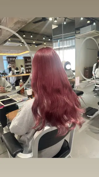 カラー こがねざわみさき 🦭透明感カラーのヘアスタイル