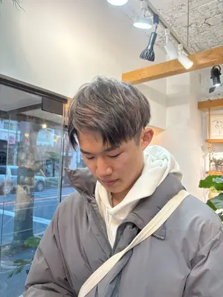 ショート カラー メンズ カネコ ナナミのヘアスタイル