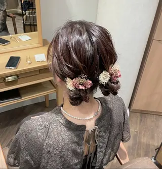 ヘアアレンジ 柔らかhair🌼/ 透明感🫧/みなほのヘアスタイル
