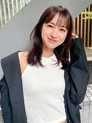 セミロング ショート/ボブ manakaのヘアスタイル