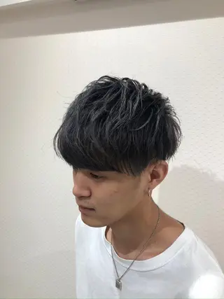 ショート カラー メンズ 似合わせ🌿‬髪質 改善🧸RYUGOのヘアスタイル