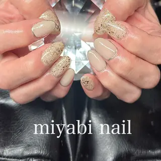 ネイル miyabi nail 桂川駅近くのネイルデザイン