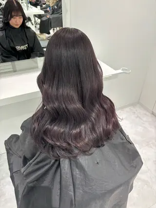 カラー 🤍ブリーチなし ブラウンhimi🤍のヘアスタイル