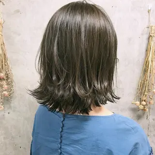 ミディアム カラー ヘアアレンジ Satsuki ✂︎♡のヘアスタイル