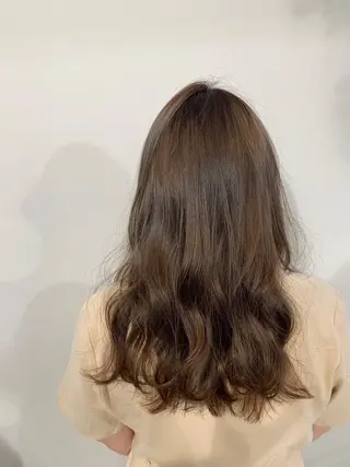 ロング カラー パーマ ヘアアレンジ 加藤 綾華のヘアスタイル