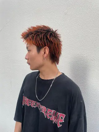 カラー メンズ 福岡美容室【pia】 タイヘイのヘアスタイル