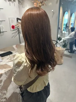 セミロング 小寺 柚初のヘアスタイル