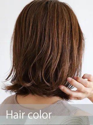 ミディアム PEQSS HAIRのヘアスタイル