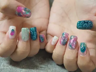 ネイル glaNje 福光のネイルデザイン