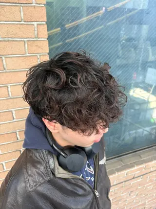 パーマ メンズパーマ/暖色 tsugu💞のヘアスタイル