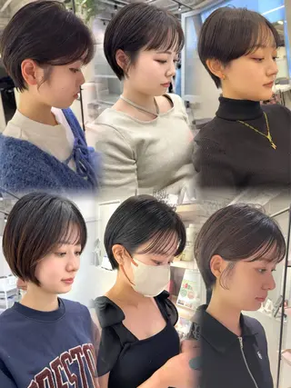 ショート 【店長】原田 貢太郎のヘアスタイル