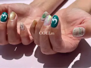 ネイル COELm🌙 /ネイル着付けのネイルデザイン