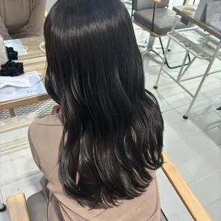 ロング カラー clan .のヘアスタイル