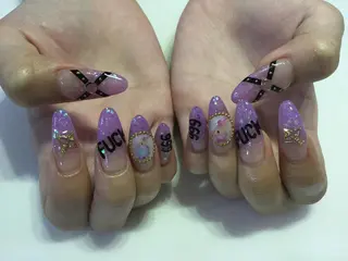 ネイル 💎🐰 saki. m 🐰💎のネイルデザイン