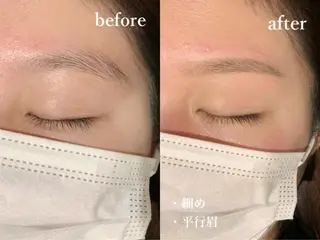 メンズ マツエク・マツパ 鈴木 音瑠のマツエク・マツパデザイン