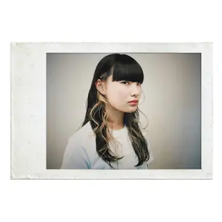 ロング カラー パーマ ヘアアレンジ mayu🤍 透明感カラーのヘアスタイル