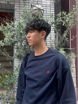 パーマ メンズ ボブ/メンズ/パーマ /Tamakiのヘアスタイル