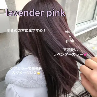 セミロング カラー 赤み消し韓国ヘア レイヤー縮毛🤍渡邉のヘアスタイル