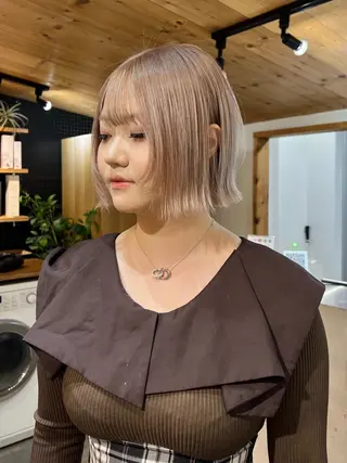 ミディアム 暖色カラー/レイヤー カット☁️MEI☁️のヘアスタイル