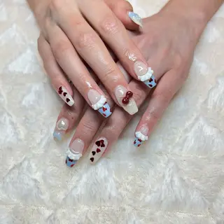 ネイル 韓国🩶Y2Kネイル 💫くれはのネイルデザイン