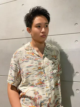 ショート メンズ メンズヘア特化 崎田 成人のヘアスタイル