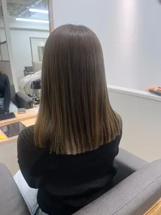 セミロング Kasahara Akariのヘアスタイル