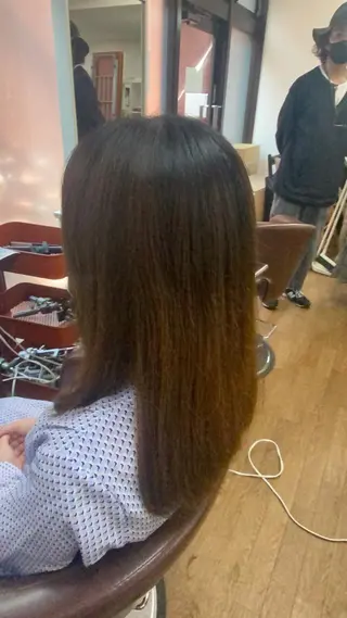 ロング ヘアアレンジ くせ毛多毛特化 高橋　淳のヘアスタイル