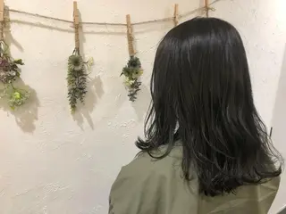 セミロング カラー パーマ 清水 由佳のマツエク・マツパデザイン