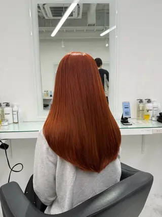 ロング カラー ABE HARUNEのヘアスタイル