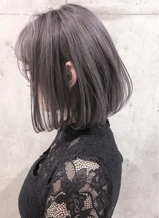 ミディアム ショート/ボブ /パーマ🌿柏原良亮のヘアスタイル
