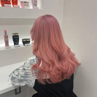 セミロング ハイトーン/心斎橋 🌙イツキのヘアスタイル