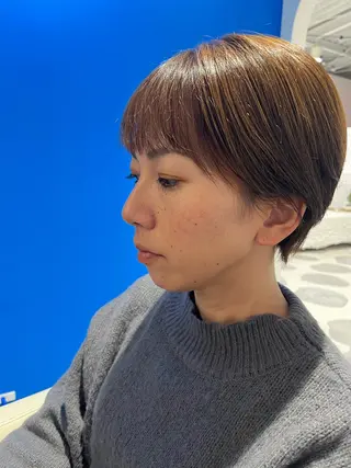 ショート L⭐︎s  kind所属・FEMMEAREA☆ Amiのヘアスタイル