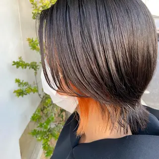 ショート カラー 鈴木 琴乃のヘアスタイル