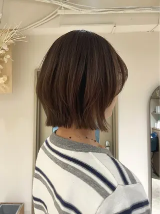 ショート カラー KANO🌷 艶カラーのヘアスタイル