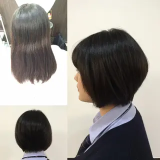ショート ハイトーン Arphyのヘアスタイル