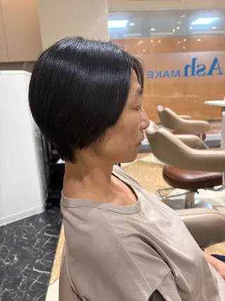 ショート 髪質改善カラー なーこ💖🌈のヘアスタイル