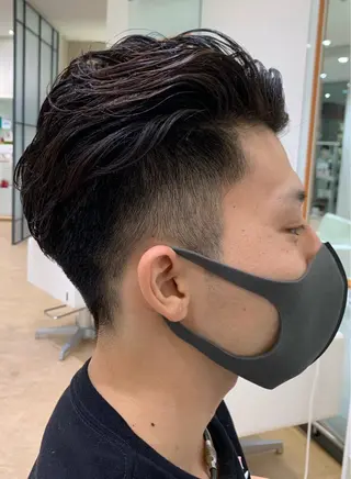 ショート パーマ メンズ AKALA HAIR 西宮店 Juriのヘアスタイル