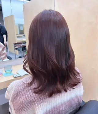 セミロング カラー 💘大人可愛く💘 Natsuki❥❥❥のヘアスタイル