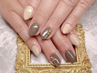 ネイル マジック ミラーのネイルデザイン