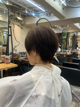 ショート カラー ダメージレス美容師 🌱水島侑理のヘアスタイル