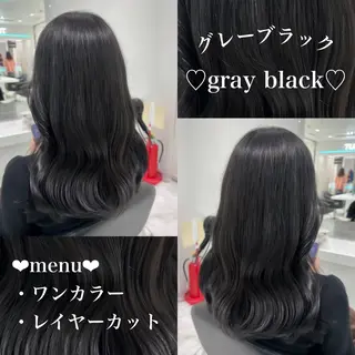 セミロング カラー 🐺韓国風メンズ特化 あさひ🐺のヘアスタイル