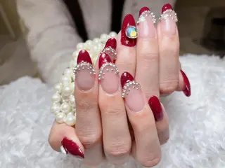 ネイル na🎀🎀na ちゅるちゅるのネイルデザイン